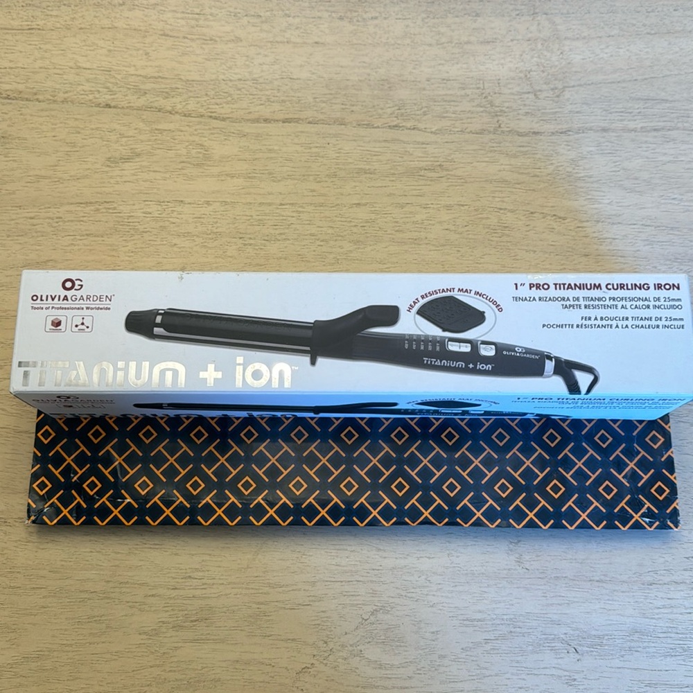 Professional Titanium Curling Iron